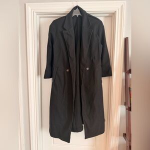 Classic Black Long Coat